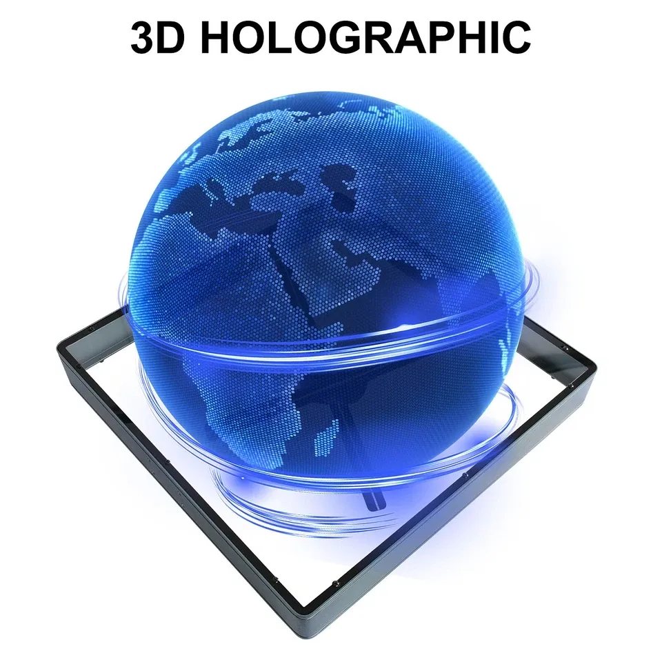 3D Holographic Projector LED Hologram Fan with Protective Cover