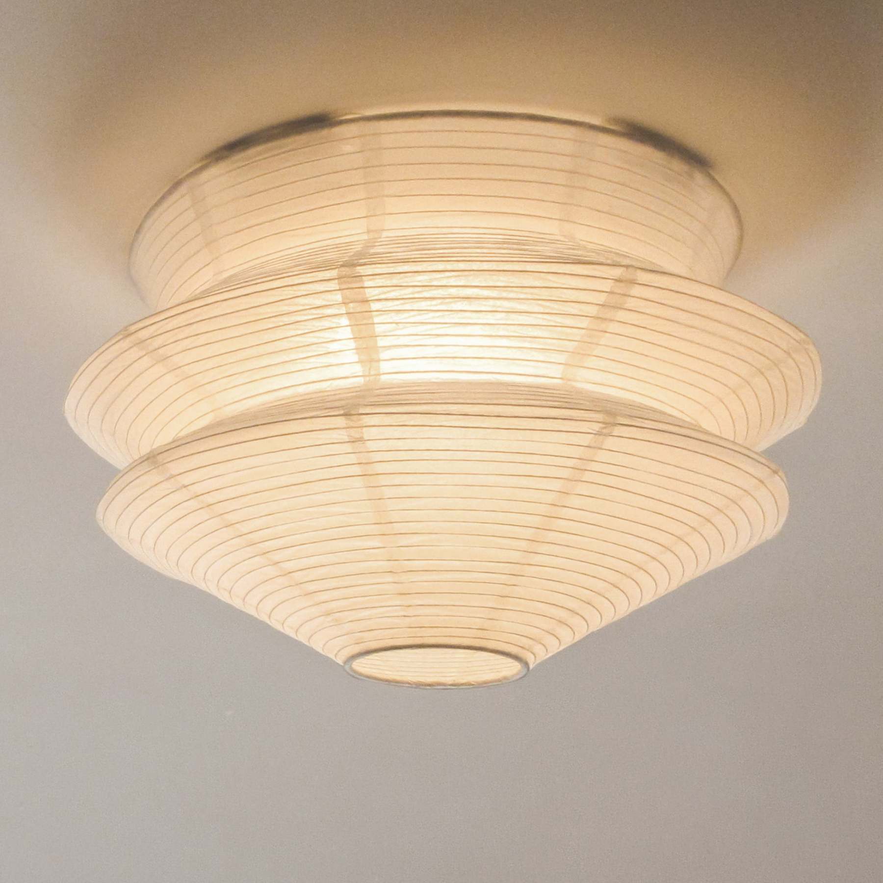 Japanese Paper Ceiling Light Cover