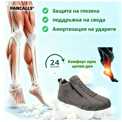 (🔥60% отстъпка днес - не пропускайте!) ⏰Ергономични - Меки и удобни ортопедични обувки✅ (подпора на свода, опора при ходене)