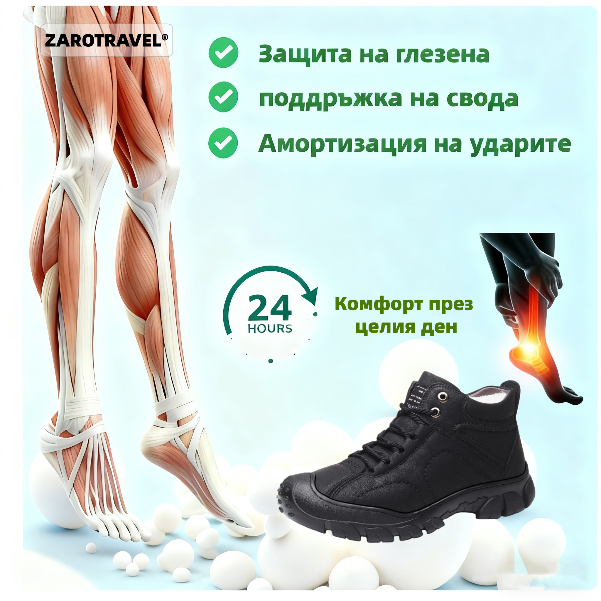 (🔥60% отстъпка днес - не пропускайте тази възможност)⏰Ергономични -  - Меки и удобни топли ботуши от винтидж кожа✅ (подпора на свода - задължителни за зимна топлина)