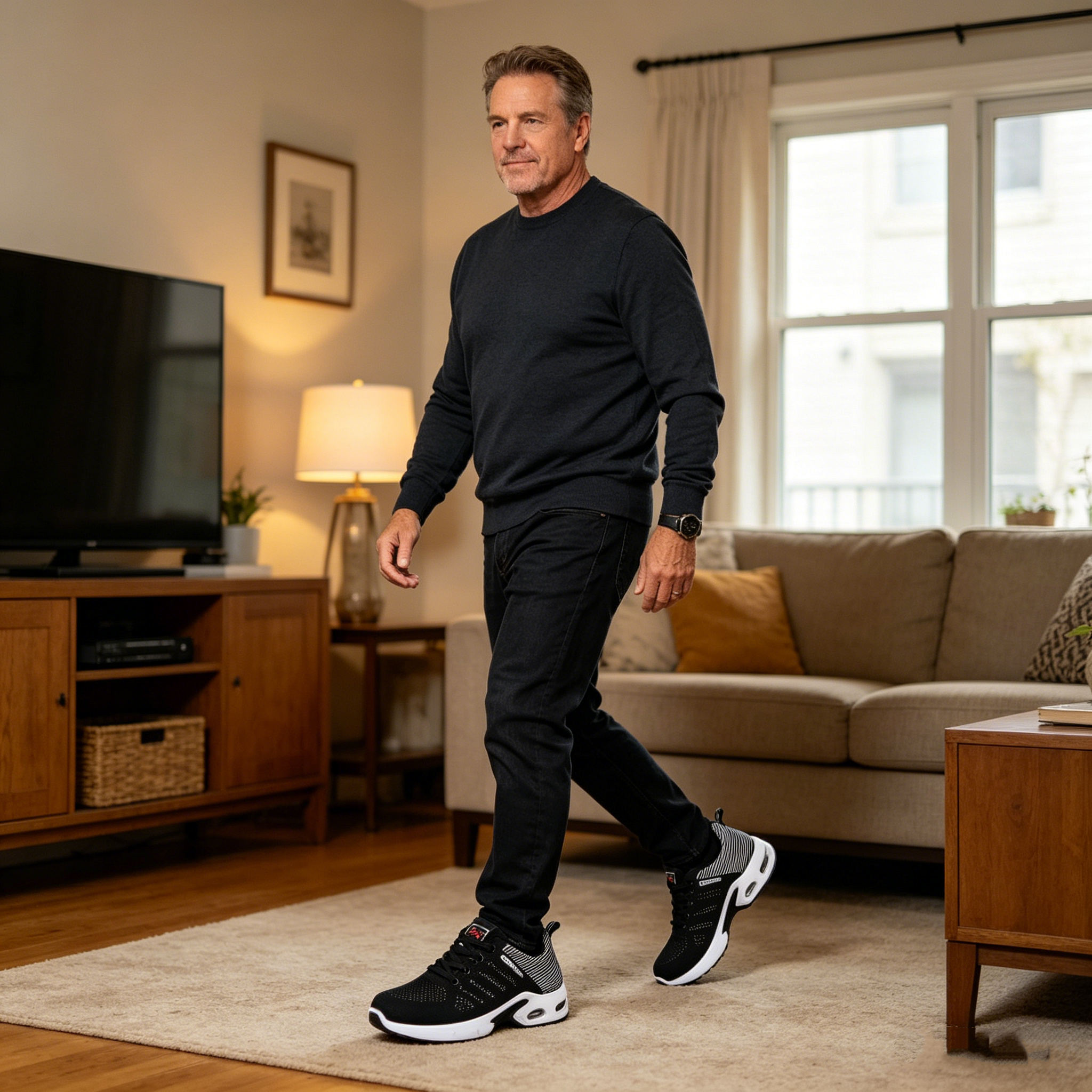 (🔥60% отстъпка днес - не пропускайте!) ⏰PANCALLS® - Меки и удобни ортопедични спортни обувки с въздушно омекотяване ✅ (подпора на свода, облекчава дискомфорта)