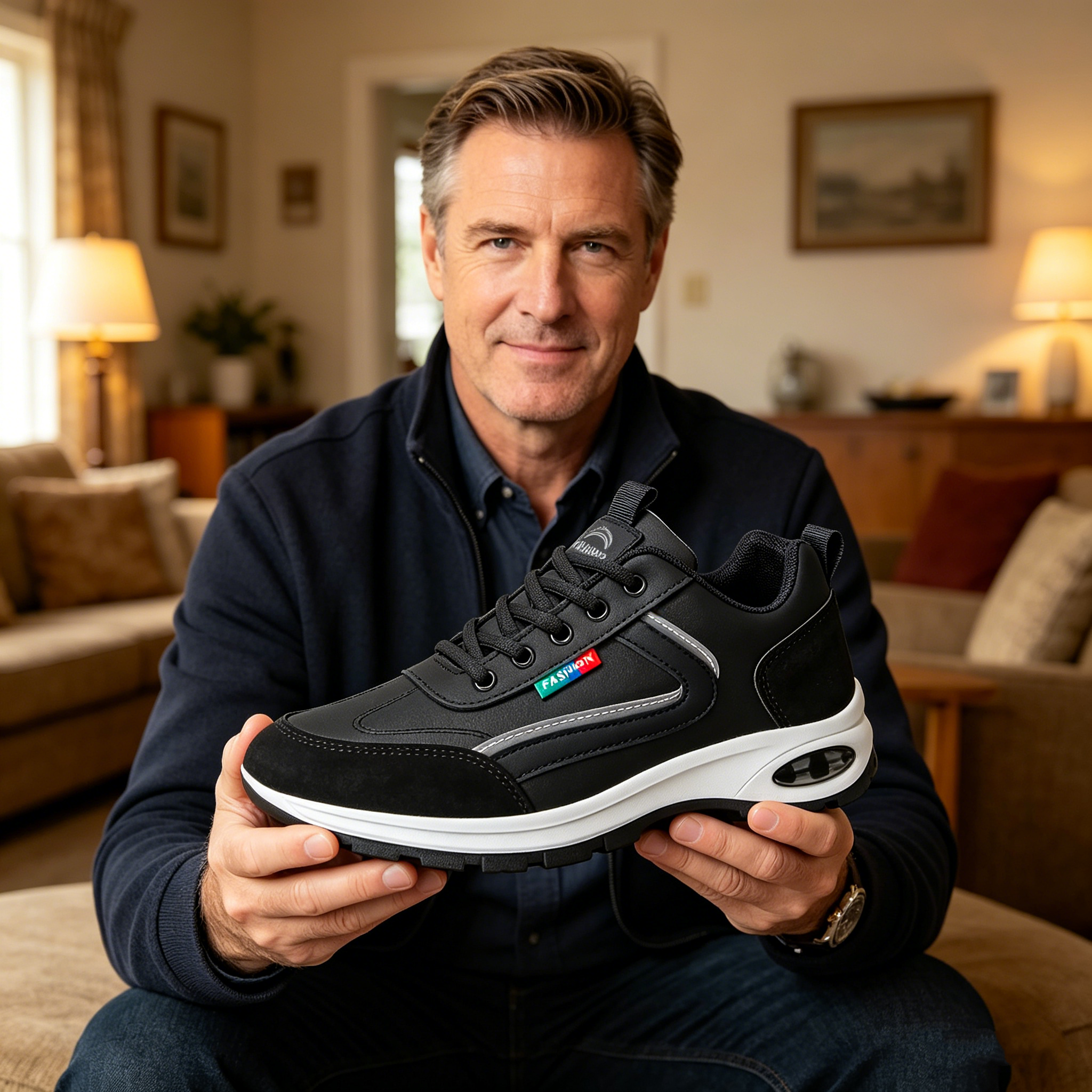 (🔥60% отстъпка днес - не пропускайте!) ⏰PANCALLS® - Меки и удобни ортопедични спортни обувки с въздушно омекотяване ✅ (подпора на свода, облекчава дискомфорта)