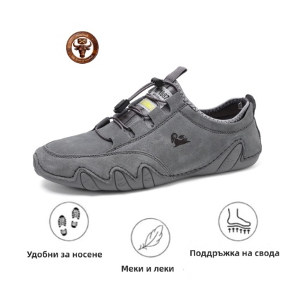 [🔥Ограничена оферта с 60% отстъпка – не пропускайте!] 👞 Ергономичен дизайн – стилни, меки и удобни ортопедични кожени обувки ✅ (с подобрена опора на свода)