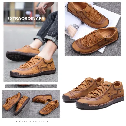 (🔥40% отстъпка днес - не пропускайте!) ⏰Ергономичен дизайн - меки и удобни ортопедични кожени обувки (поддържат свода на стъпалото, облекчават дискомфорта)