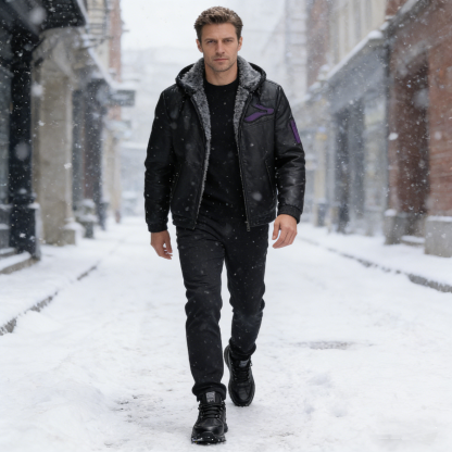 (🔥60% отстъпка днес - не пропускайте!) ⏰ Ергономичен дизайн - меки, удобни и топли кожени ботуши ✅ (Поддръжка на свода - незаменим аксесоар за зимата)