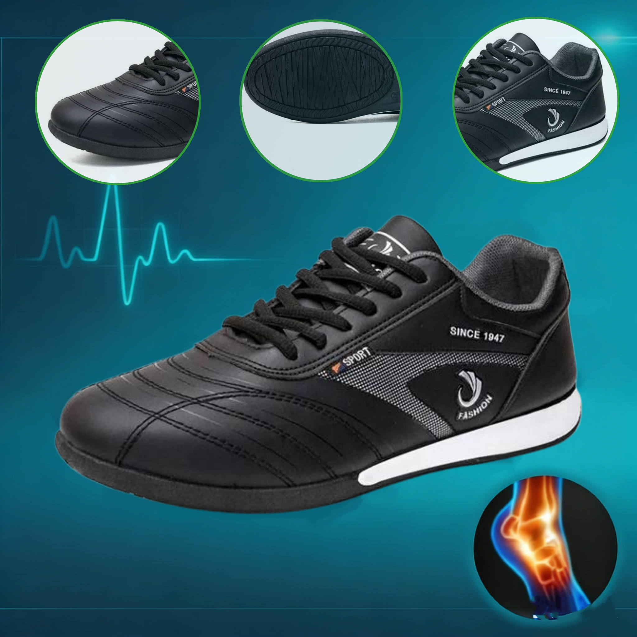 (🔥60% отстъпка днес - не пропускайте!) ⏰Ергономични - Меки и удобни ортопедични спортни обувки✅ (поддръжка на свода, облекчава долния фасциит)