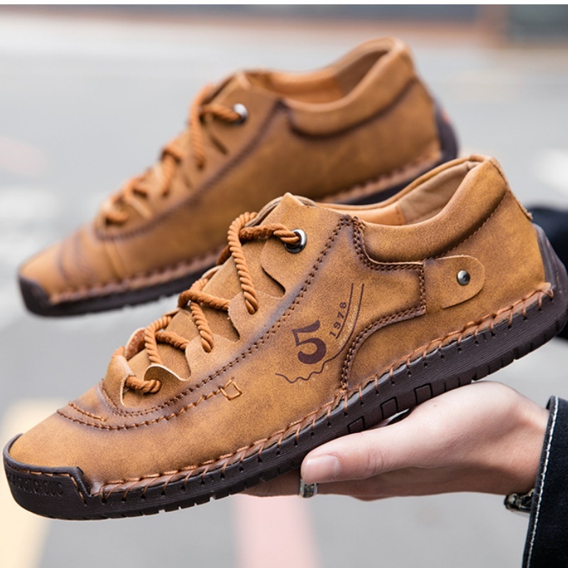 (🔥40% отстъпка днес - не пропускайте!) ⏰Ергономичен дизайн - меки и удобни ортопедични кожени обувки (поддържат свода на стъпалото, облекчават дискомфорта)