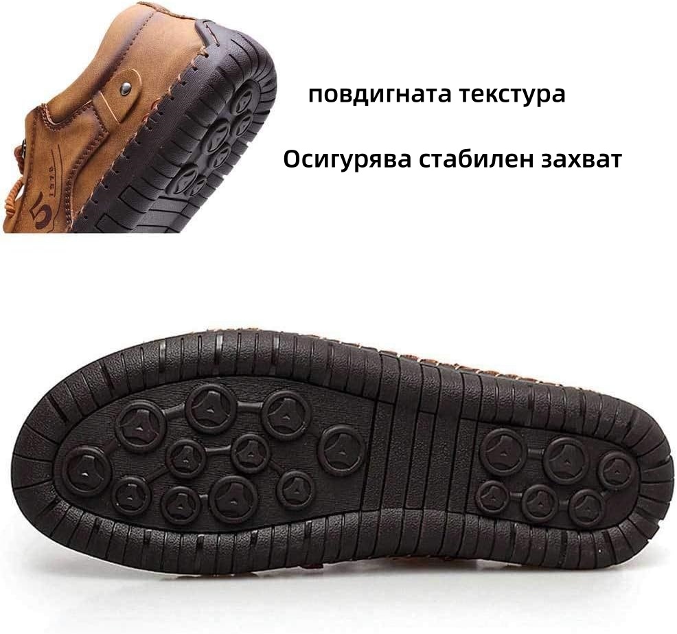 (🔥40% отстъпка днес - не пропускайте!) ⏰Ергономичен дизайн - меки и удобни ортопедични кожени обувки (поддържат свода на стъпалото, облекчават дискомфорта)