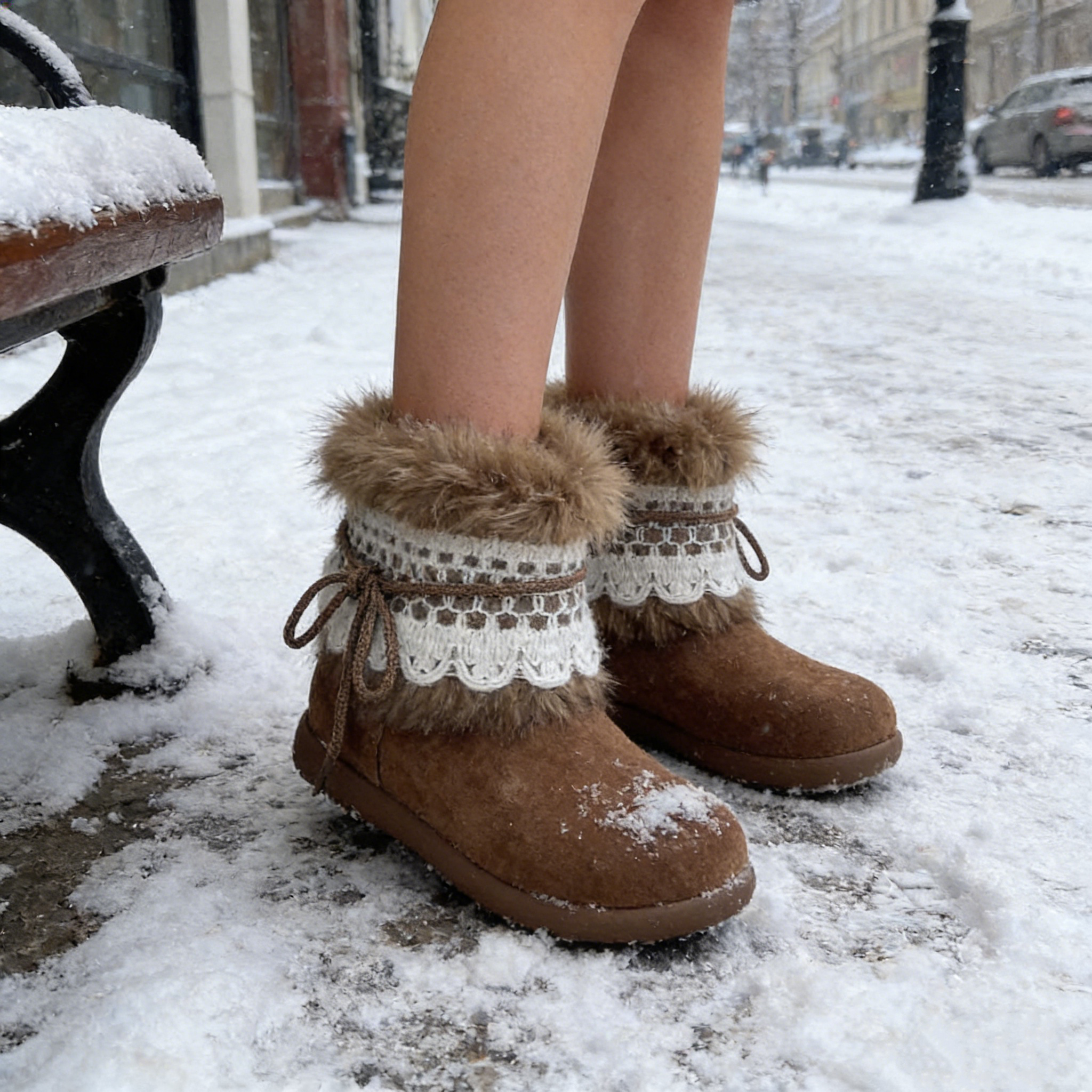 (🔥60% отстъпка днес - не пропускайте!)⏰ - Меки и удобни маркови вълнени ортопедични обувки - Ергономичен дизайн (облекчава болката в краката)