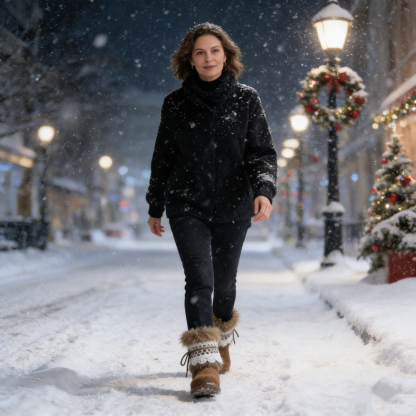 (🔥60% отстъпка днес - не пропускайте!)⏰ - Меки и удобни маркови вълнени ортопедични обувки - Ергономичен дизайн (облекчава болката в краката)