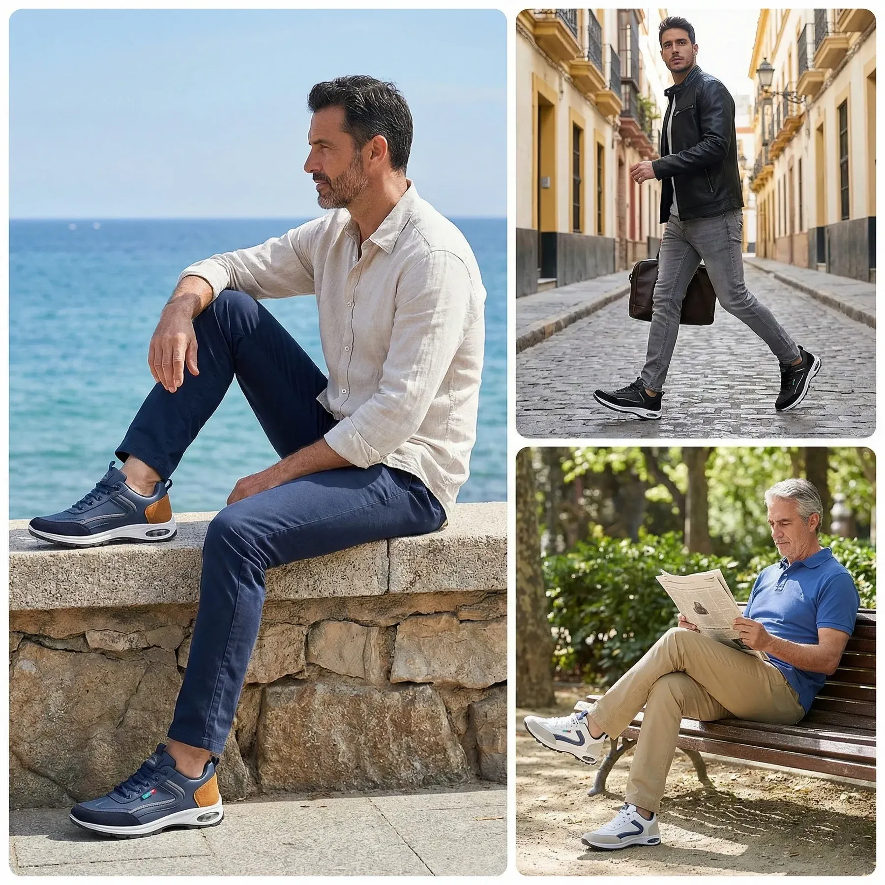 (🔥60% отстъпка днес - не пропускайте!) ⏰PANCALLS® - Меки и удобни ортопедични спортни обувки с въздушно омекотяване ✅ (подпора на свода, облекчава дискомфорта)