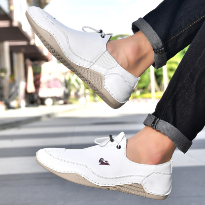 [🔥Ограничено време с 60% отстъпка, не го пропускайте🔥] 👞Ергономичен дизайн - меки и удобни италиански кожени обувки✅По-комфортни