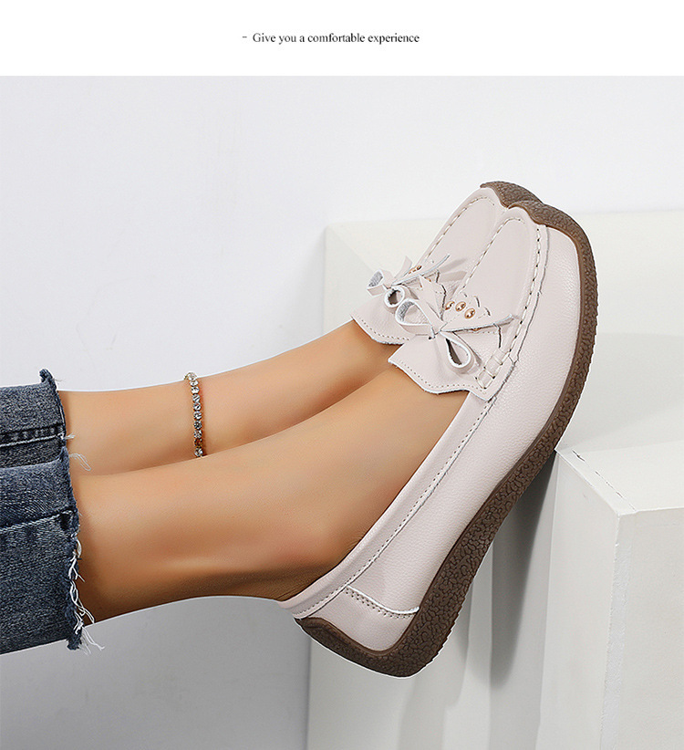 (🔥50% отстъпка днес - не пропускайте тази възможност) ⏰ - Меки и удобни ретро мокасини (подпора на свода - улеснява ходенето)