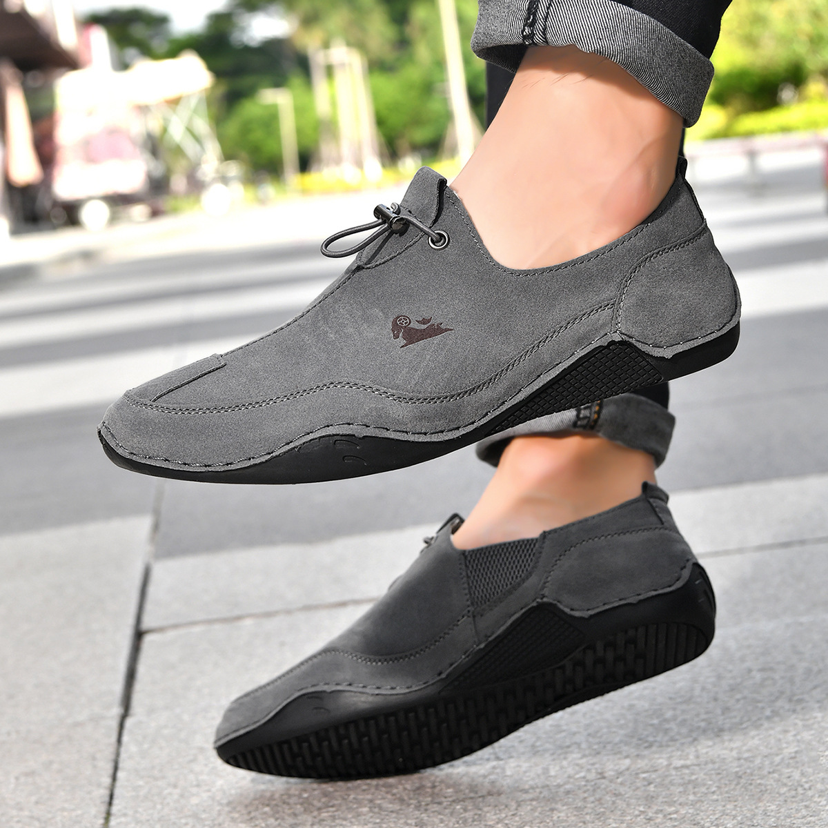 [🔥Ограничено време с 60% отстъпка, не го пропускайте🔥] 👞Ергономичен дизайн - меки и удобни италиански кожени обувки✅По-комфортни