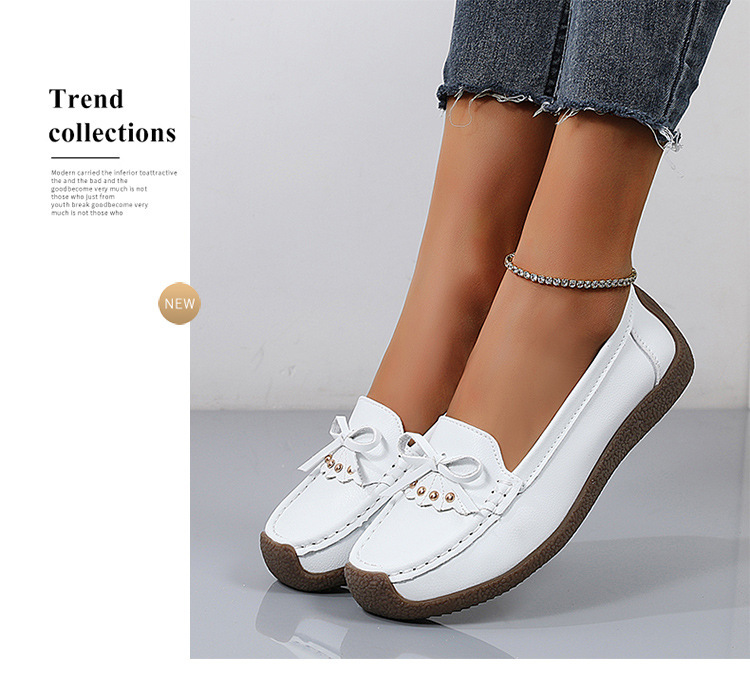 (🔥50% отстъпка днес - не пропускайте тази възможност) ⏰ - Меки и удобни ретро мокасини (подпора на свода - улеснява ходенето)