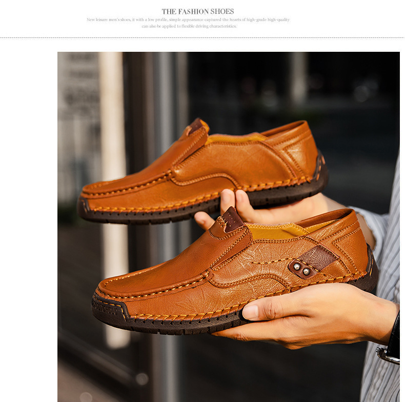 Мъжки кожени обувки