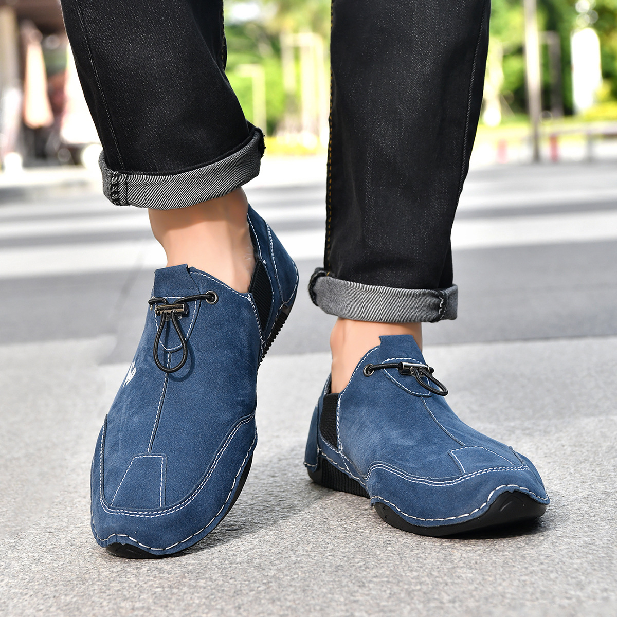 [🔥Ограничено време с 60% отстъпка, не го пропускайте🔥] 👞Ергономичен дизайн - меки и удобни италиански кожени обувки✅По-комфортни