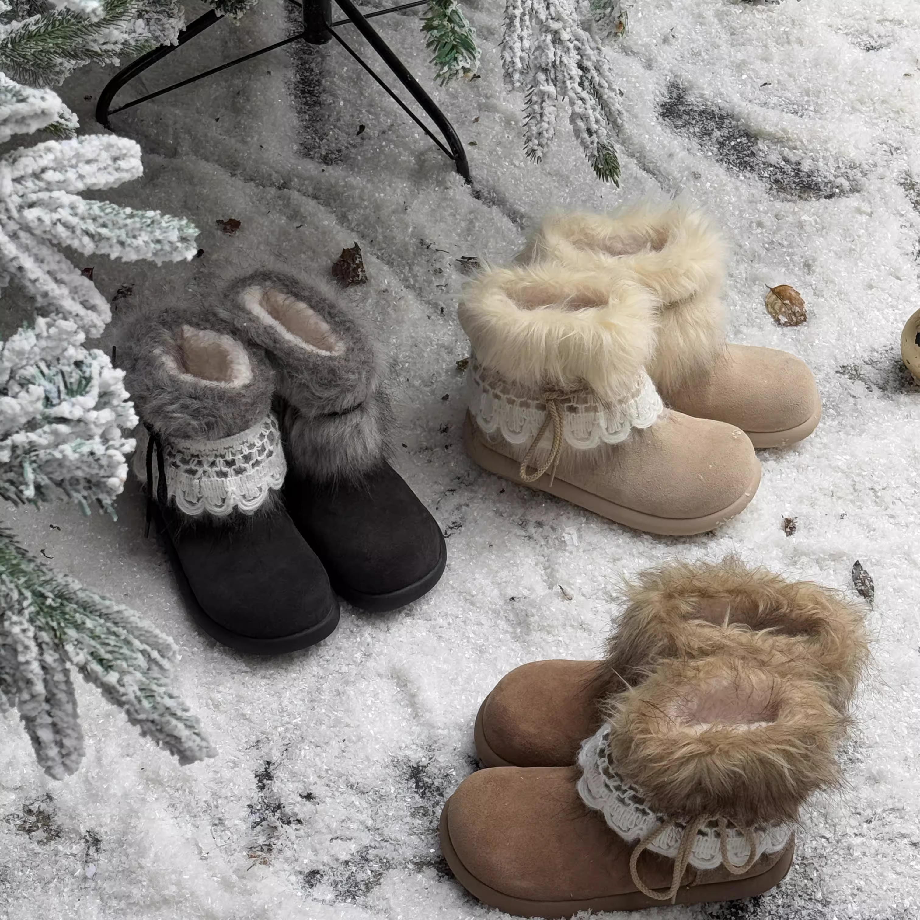 Дамски топли обувки