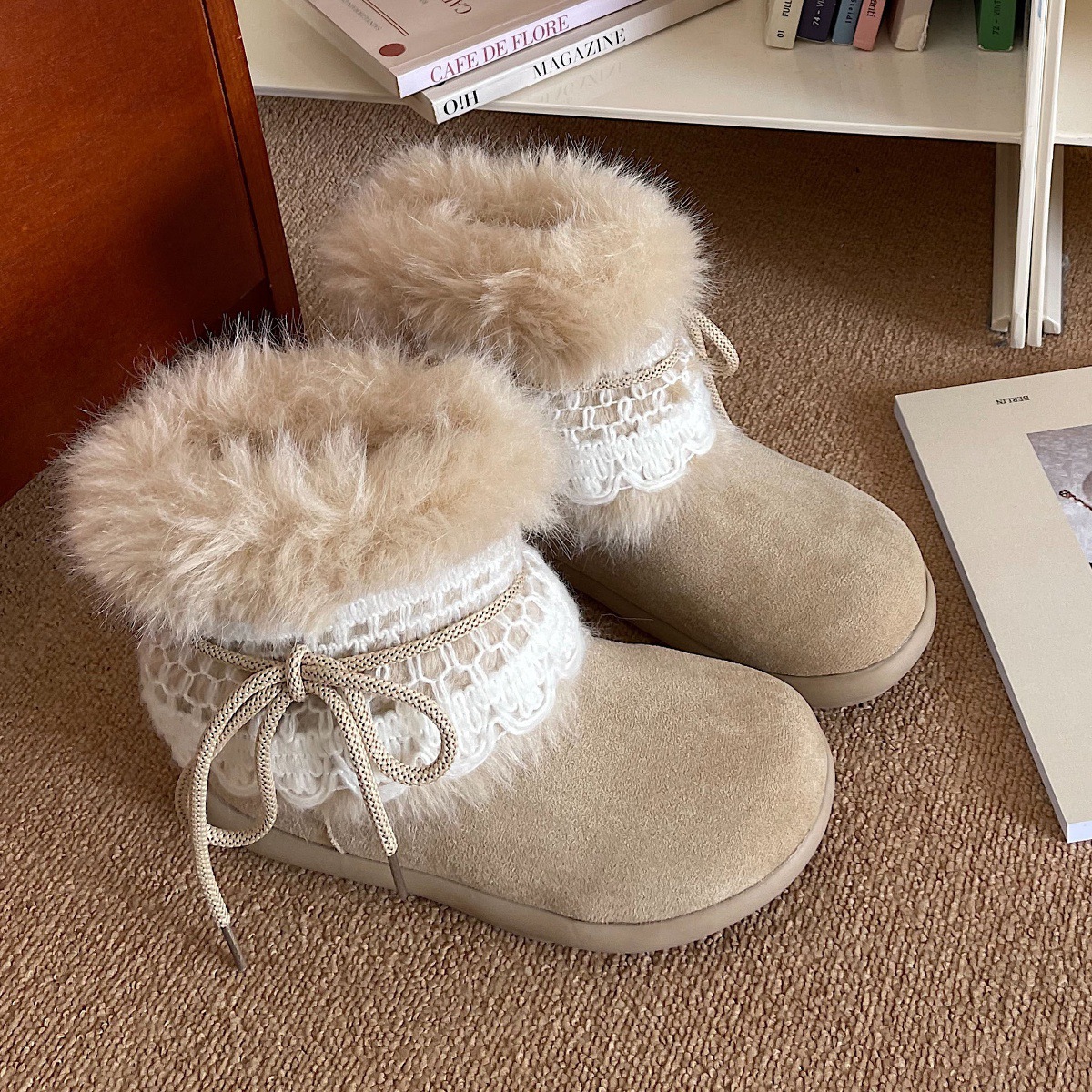 Дамски топли обувки