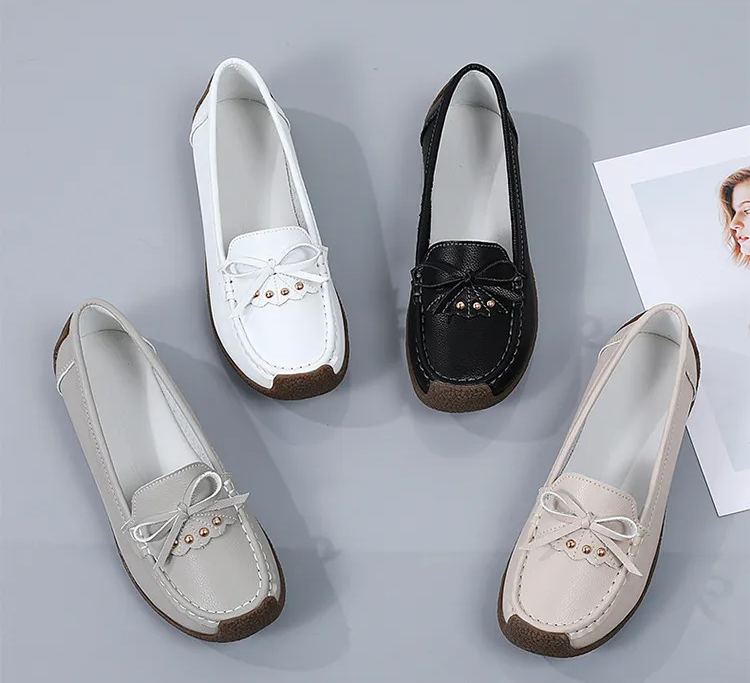 (🔥50% отстъпка днес - не пропускайте тази възможност) ⏰ - Меки и удобни ретро мокасини (подпора на свода - улеснява ходенето)