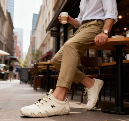 Skórzane buty męskie