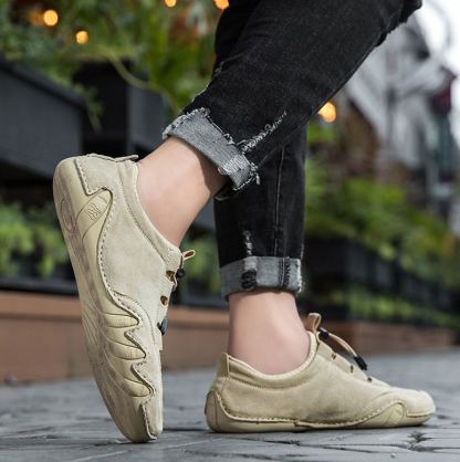 【🔥Dzisiejsza oferta 40% zniżki – nie przegap】 Ergonomicznie zaprojektowane ortopedyczne buty skórzane – konstrukcja podtrzymująca łuk stopy👞 Bez wysiłku łagodzą ból stóp