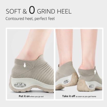 【🔥60% отстъпка днес - не го пропускайте】🔥Ергономични - Ултракомфортни ортопедични маратонки с въздушна възглавница✅Поддръжка на свода за по-голям комфорт