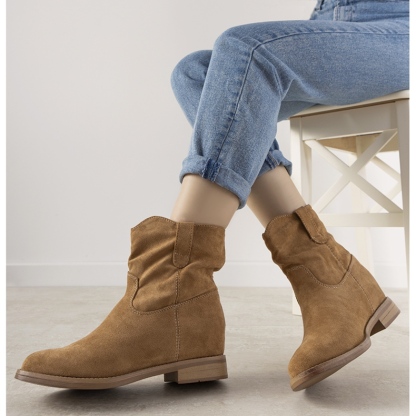 (🔥40% отстъпка днес - не пропускайте!)⏰ - Меки и удобни винтидж кожени ботуши (с опора за свода - улесняват ходенето)