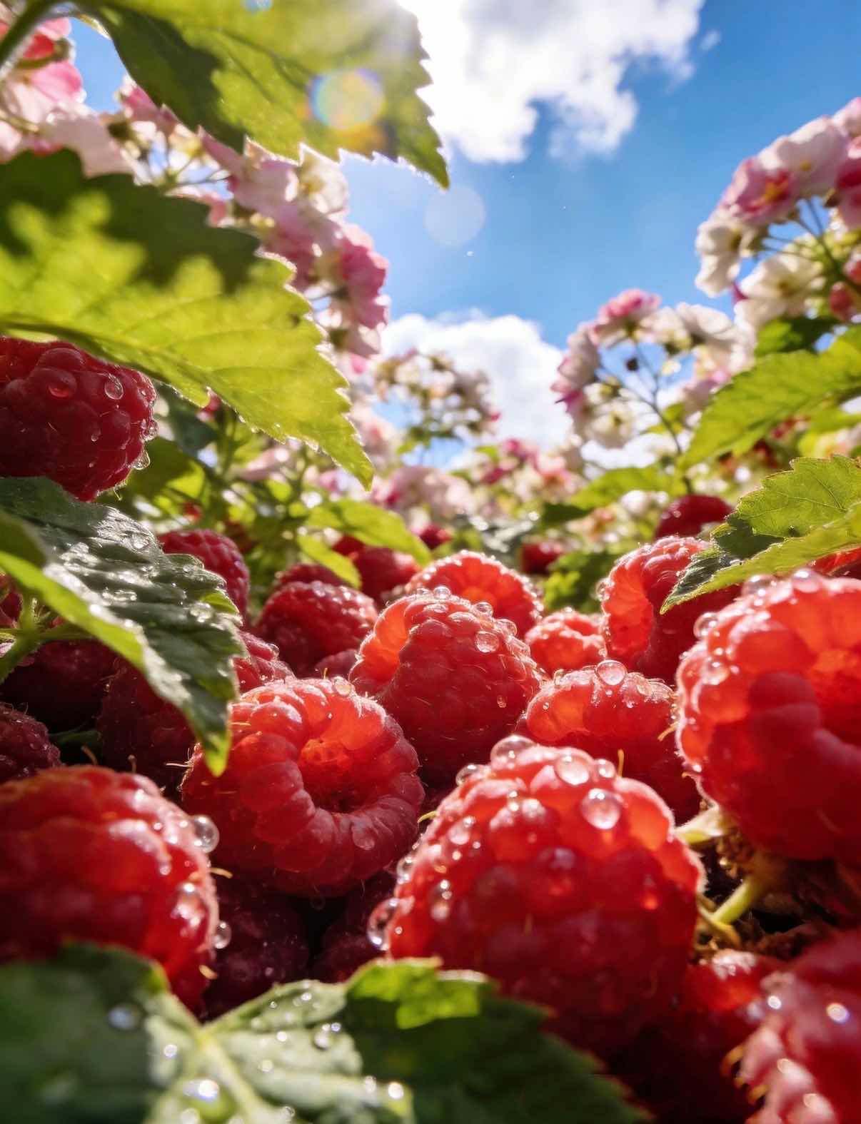 🍓 Vysoce kvalitní semínka malin - snadné pěstování - sladké plody