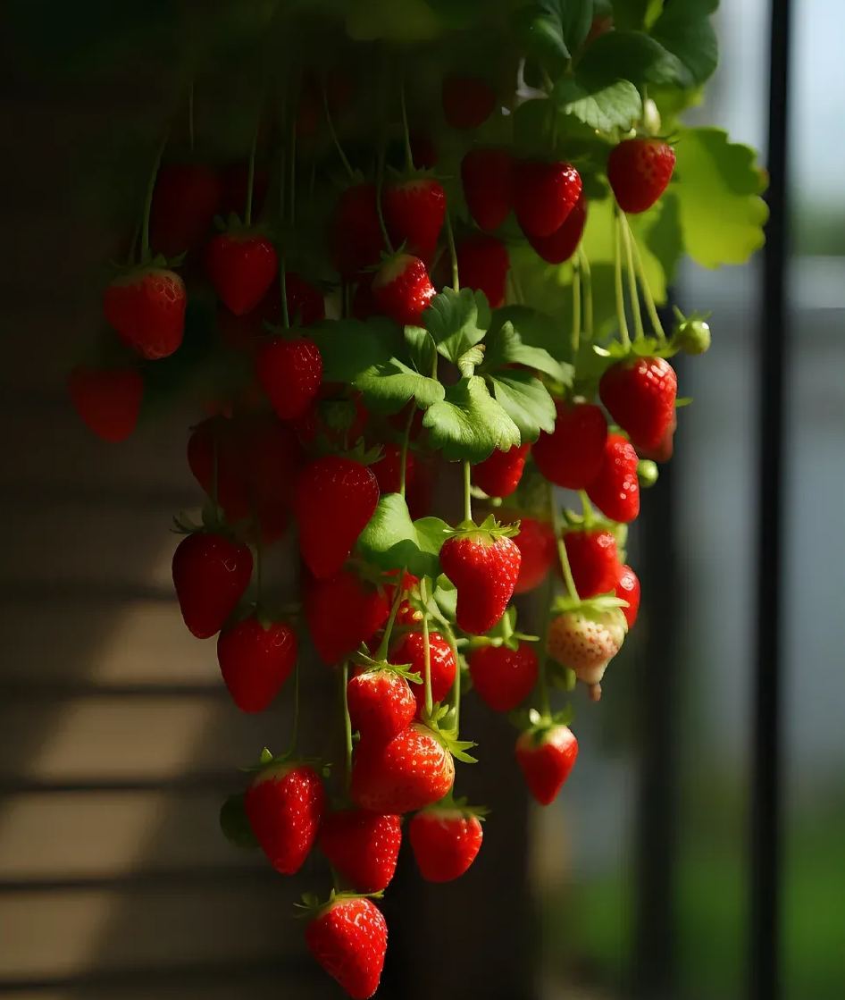 🍓 Graines de Fraise Géante à la Crème🍓 - Un Délice Sucré pour Votre Jardin ! 😍