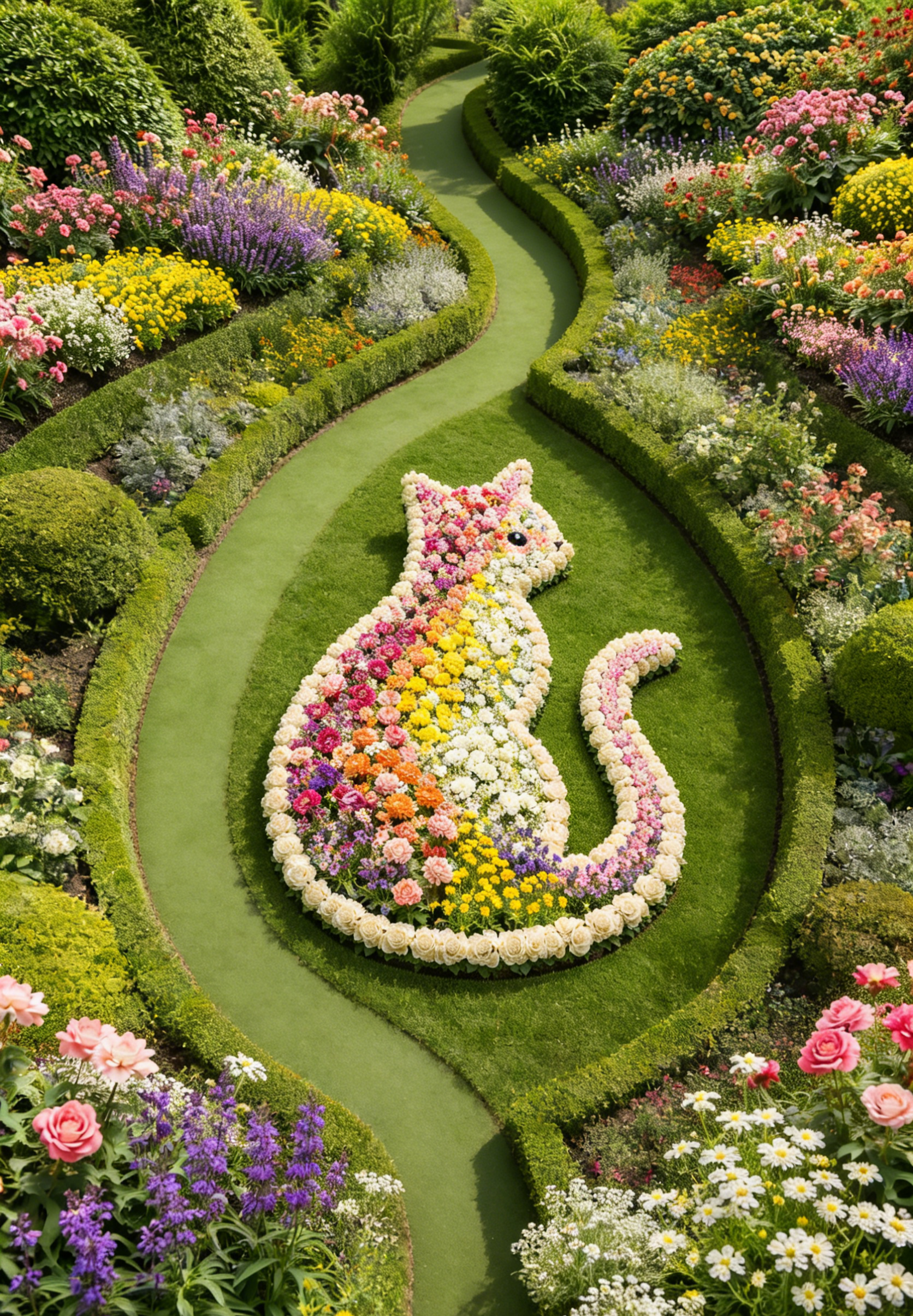 🌸 Mačacia záhrada z kvetov · Kreatívna sada semien 🌸