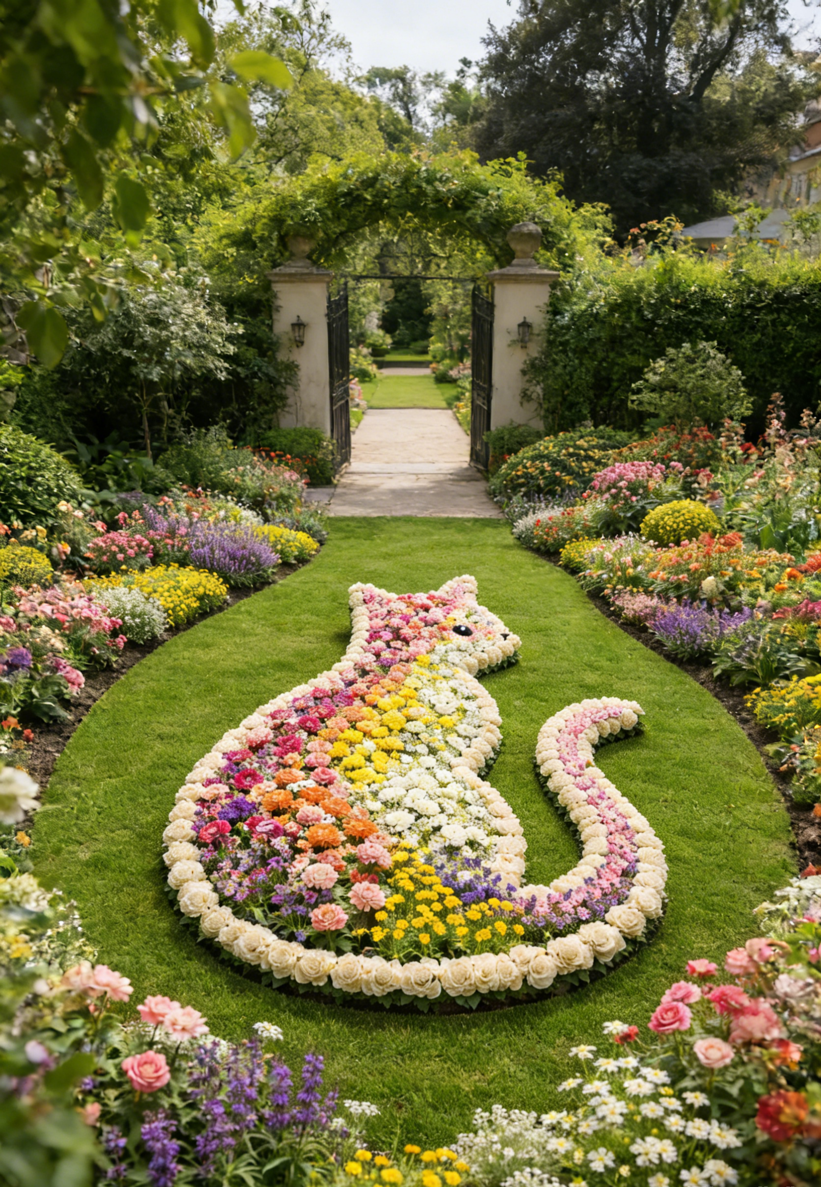 🌸 Mačacia záhrada z kvetov · Kreatívna sada semien 🌸