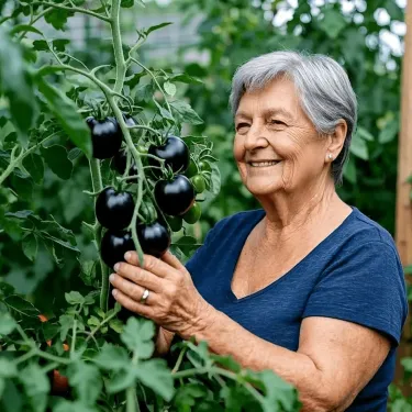 🍅Семена от гигантски домати Black Falls