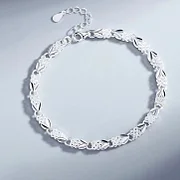🍀925-ös sterling ezüst női karkötő💖