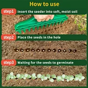 🌱Vásárolj 1-et, a másodikat ajándékba kapod!✨ Professzionális kerti ültetőszúró – könnyed magültető eszköz