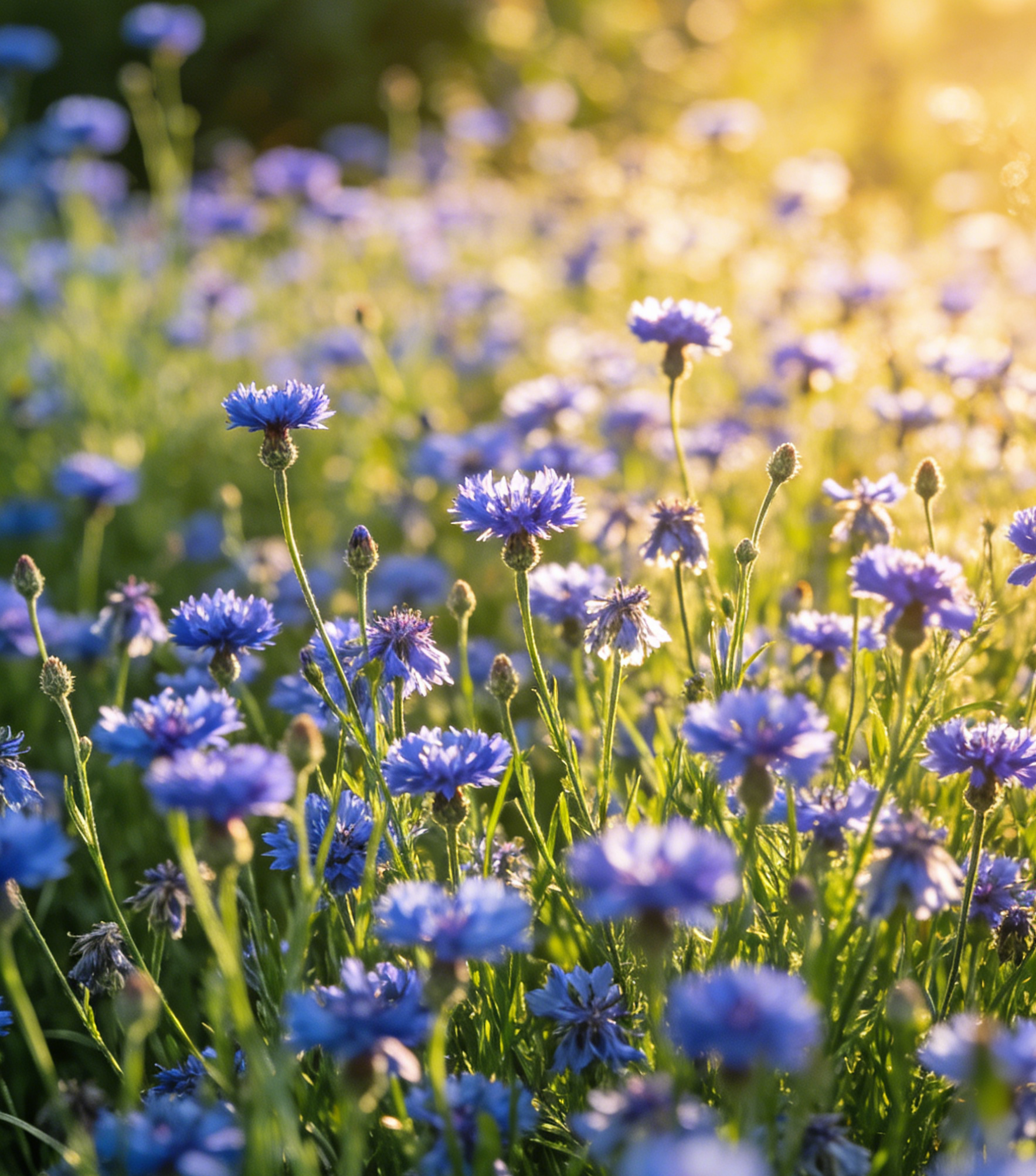 Semena chrpy pro zahrady, kvetoucí po celou sezónu