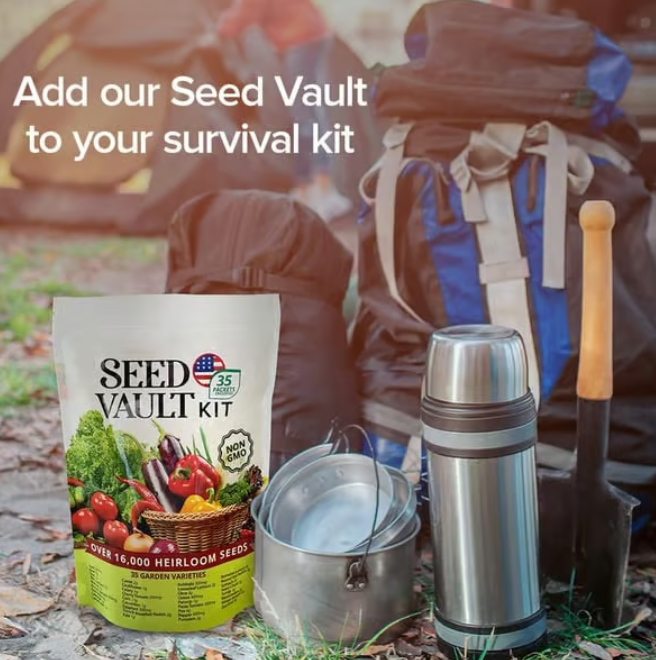 🥕 Novoroční série 2026 – horká nabídka se slevou 49 % 🥦 🥦 Sada semenného trezoru zeleniny | 35 druhů v jednom balení 🍅