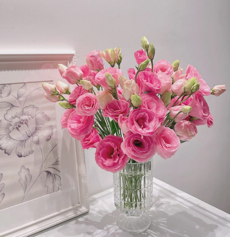 🔥Последен ден на продажба💝Eustoma Thornless Rose💐Семена от лизиантус