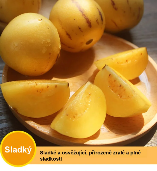 Ženšenové ovoce reguluje cukr a tlak 🌱 žlutá dužina | Doprava zdarma ✅