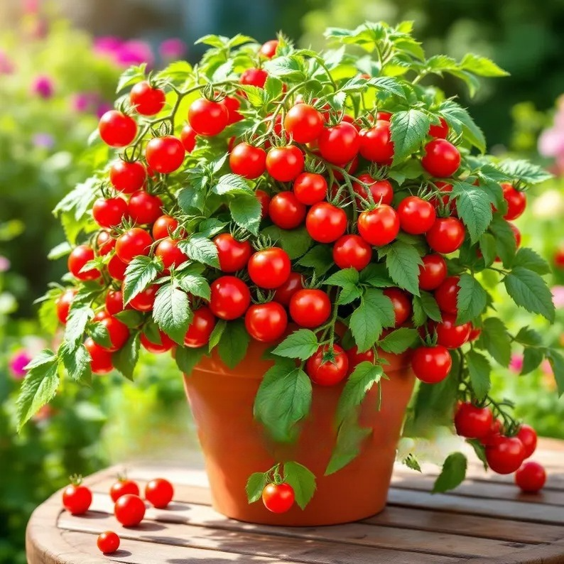 🍅🍅 Semena zakrslých rajčat do květináčů