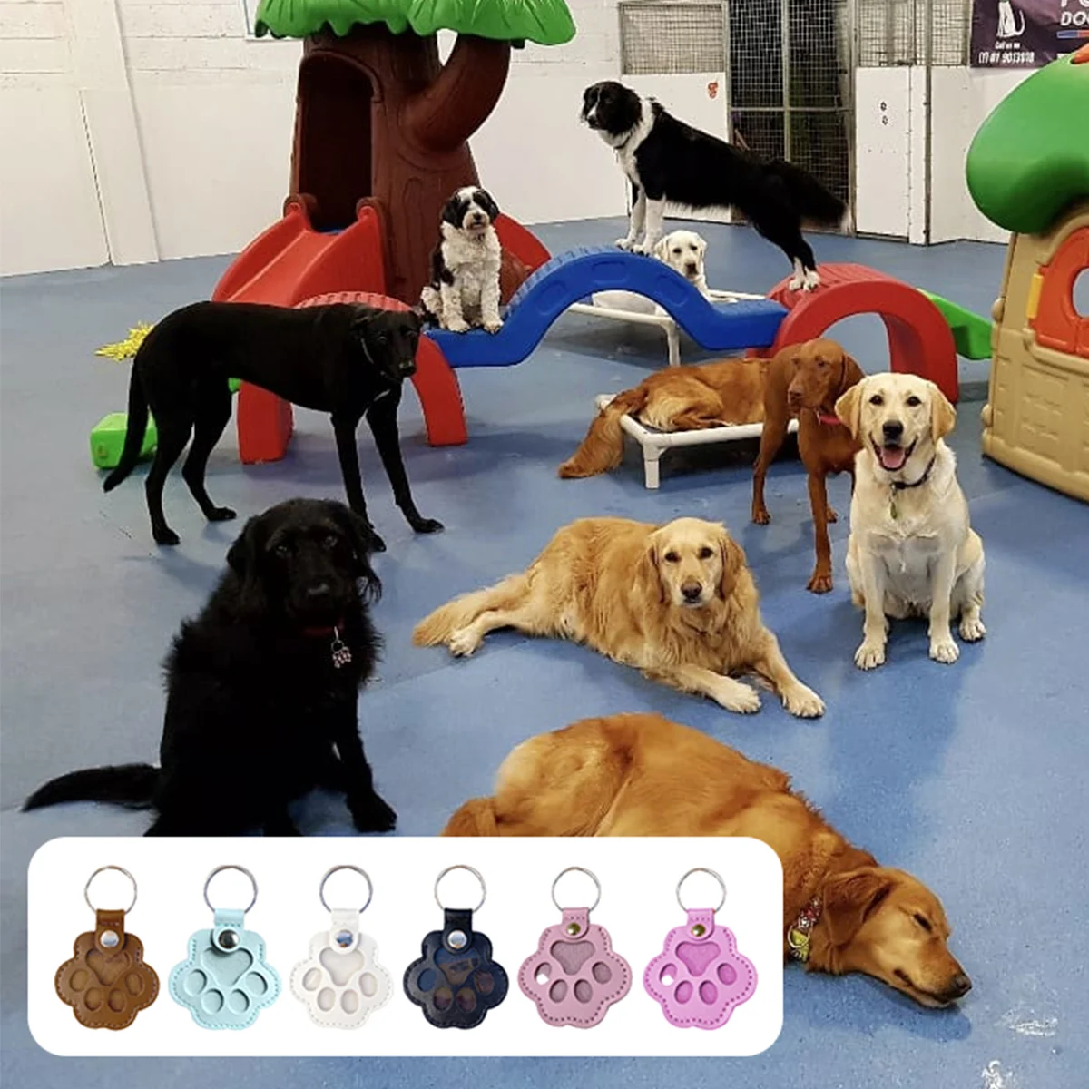 🎁💐 Uchovejte si kousek svého mazlíčka vždy nablízku – kožená klíčenka ve tvaru tlapky kočky nebo psa 🐾