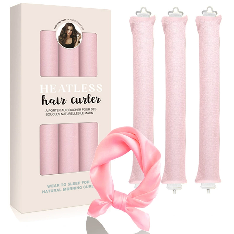 Speciální nabídka -49% SLEVA🔥Saténová sada pro tvorbu loknů bez použití tepla