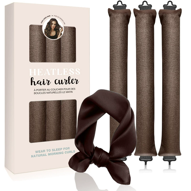 Speciální nabídka -49% SLEVA🔥Saténová sada pro tvorbu loknů bez použití tepla