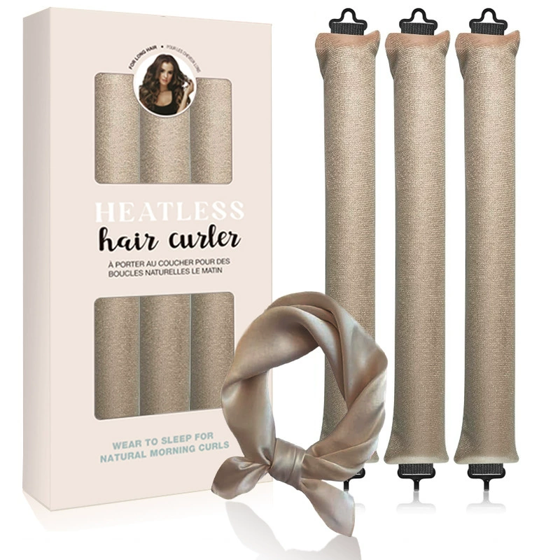 Speciální nabídka -49% SLEVA🔥Saténová sada pro tvorbu loknů bez použití tepla