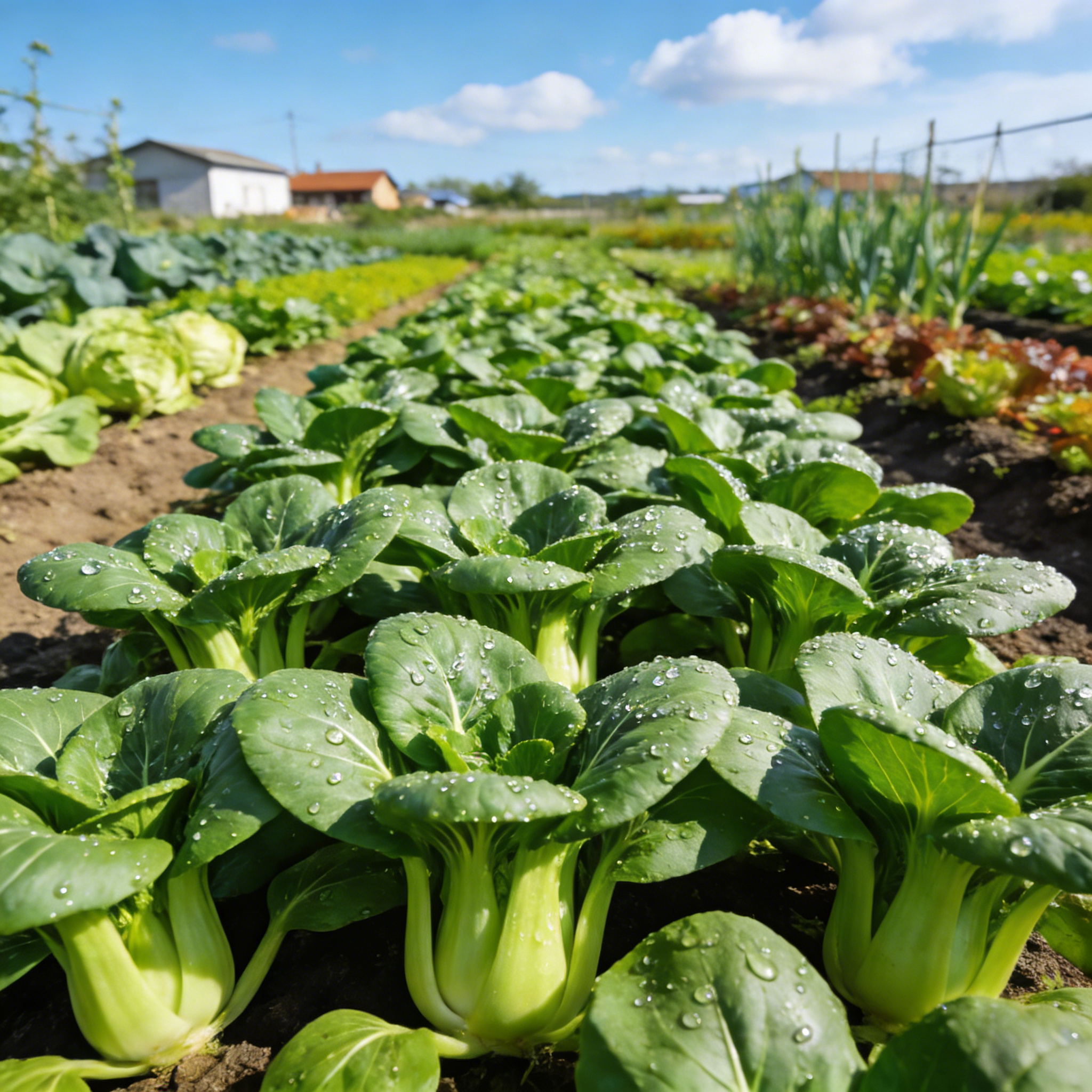 🥬 Semena Pak Choi (Shanghai Green) – rychle rostoucí, křehká a chutná listová zelenina 🌱