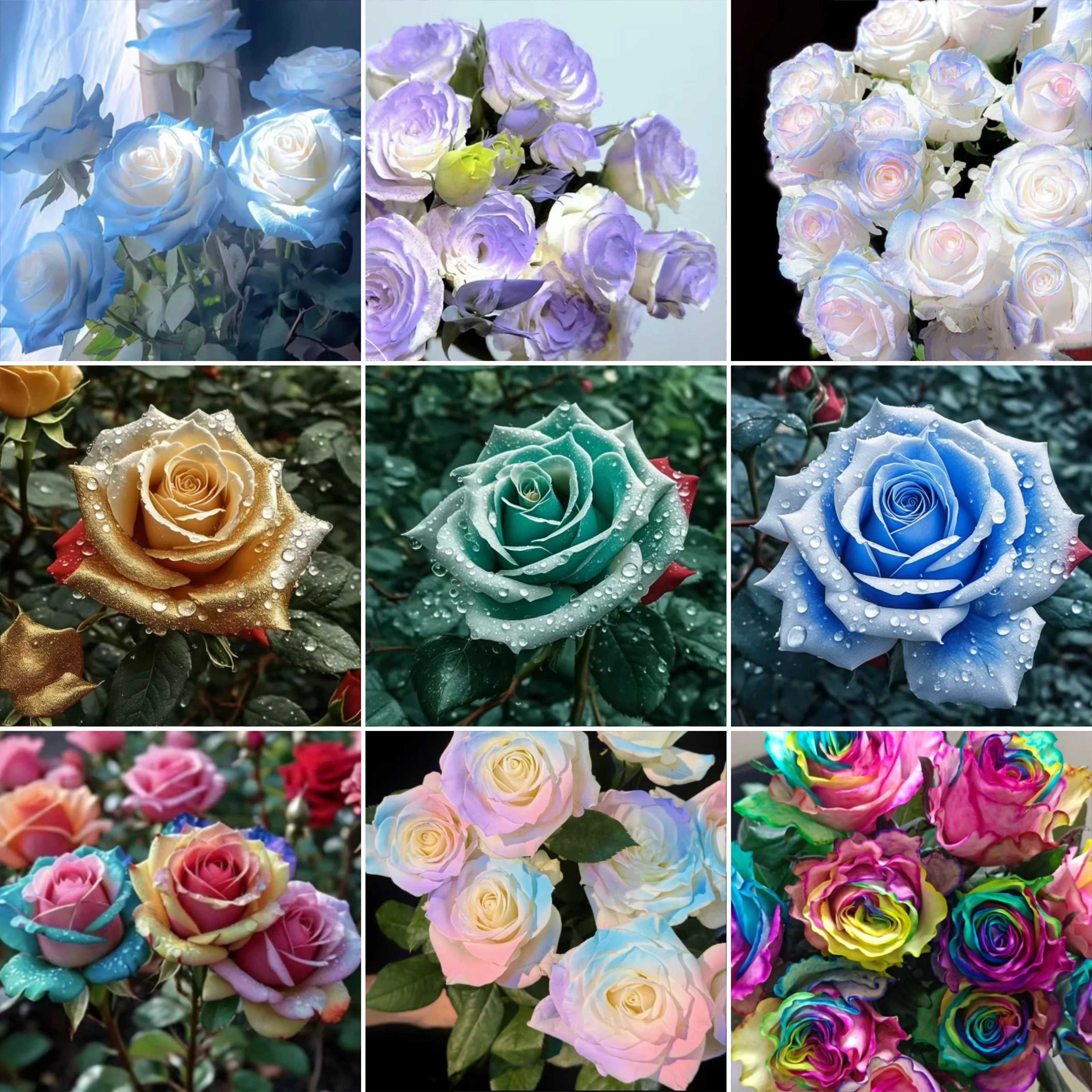 🌹 Zimní výprodej květin 🔥 Odolná a vzácná semena růží! 🌼