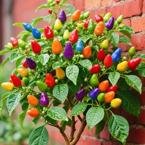 🌶️ BIO semena barevných chilli papriček – 100% přírodní, bez GMO