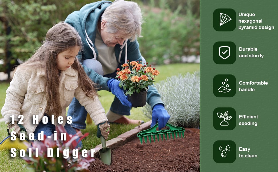 12-hole seed-in soil digger