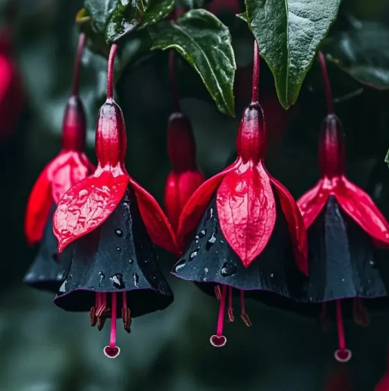 🌺Semínka fuchsie - květ lucerny