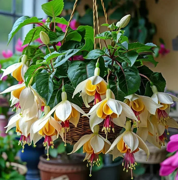 🌺Semínka fuchsie - květ lucerny